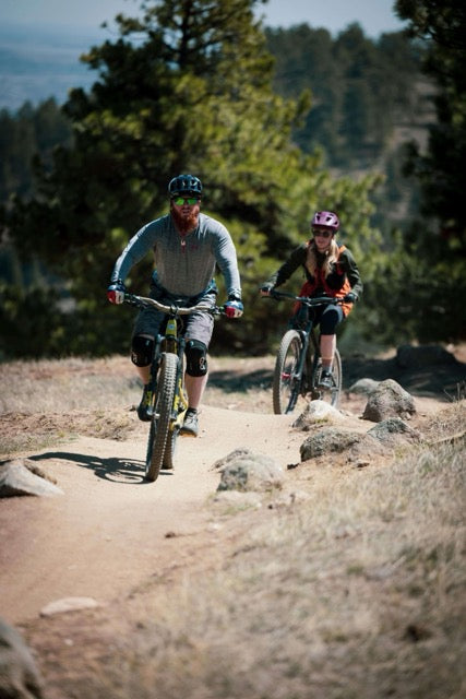 mountain biking