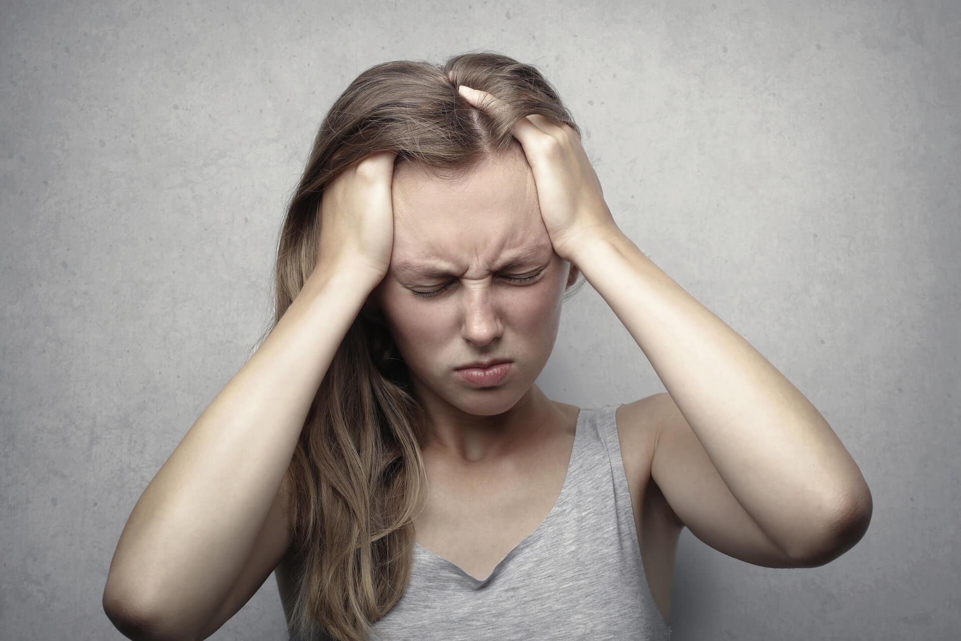 frustrated woman