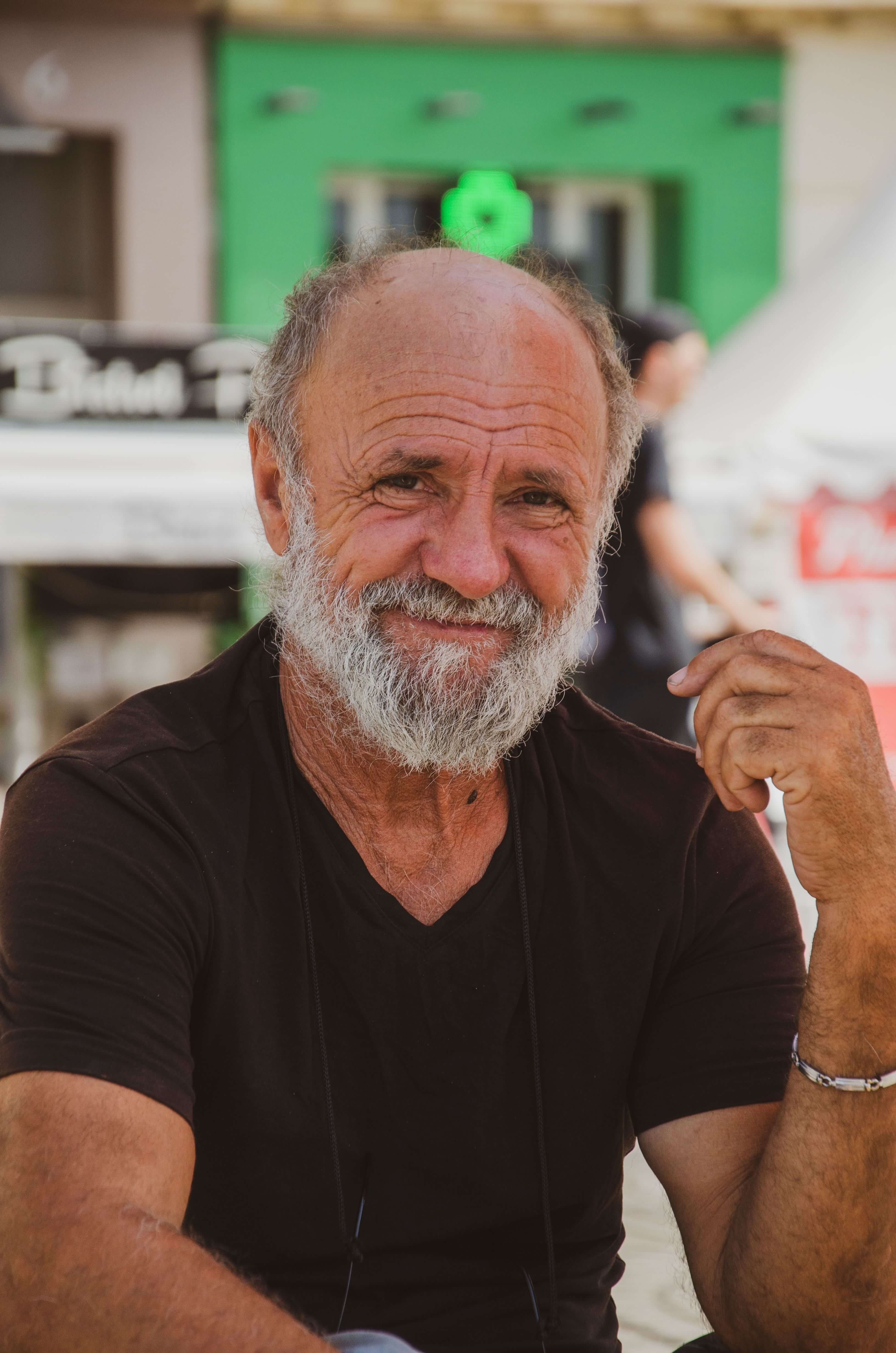 man smiling - Bedrock Balm for rosacea